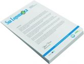 Papel Timbrado 70g/m² 4x0 cores 500 unidades!