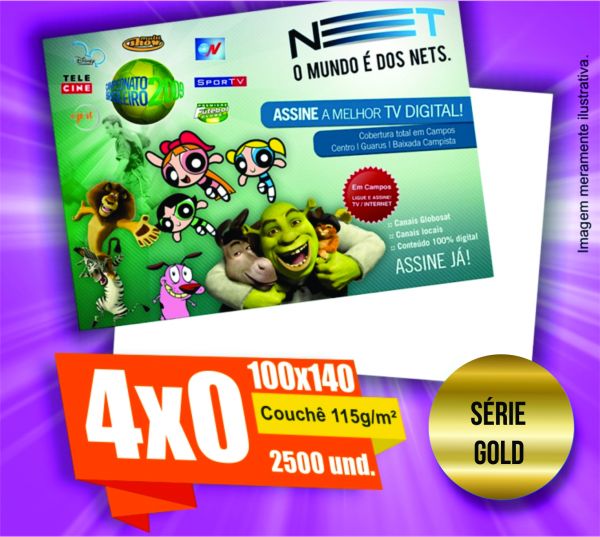 2500 Panfl. - 200x290 - 4x0 - 115g/ m²