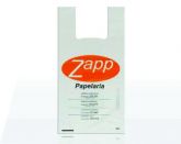 Sacola Gramatura 0,7 brc.45x60  1000pçs- Impressão 1 lado e 1 cor